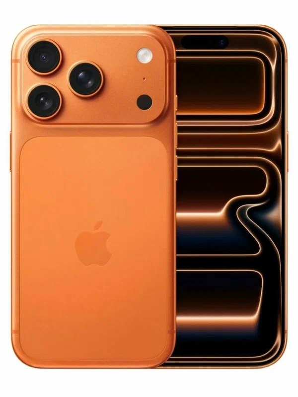 Смартфон iPhone 17 Pro 256 ГБ, eSIM, Cosmic Orange (Оранжевый), Global