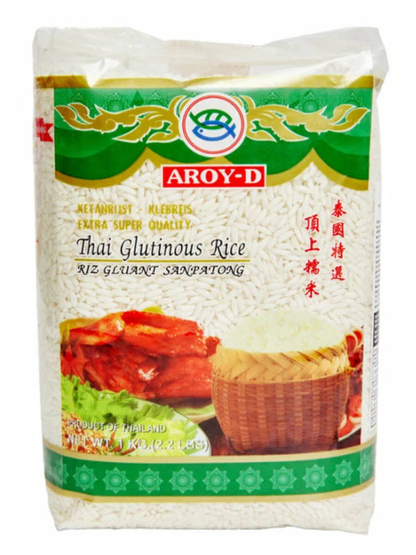 Рис Aroy-D "Жасмин", длиннозернистый, шлифованный, тайский, 4,5 кг