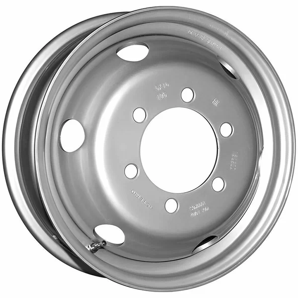 Колесный диск Asterro TC1607 Plus Газель 1500кг 5.5x16 6x170 ET106 D130 Silver