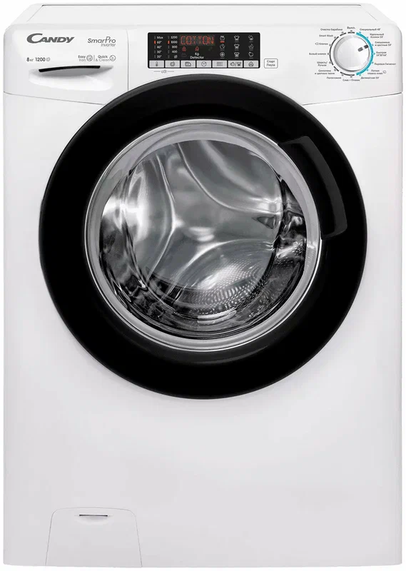 Стиральная машина CANDY CSO44 286TWMB-07 на 8 кг, 1200 об/мин, программы стирки: 16