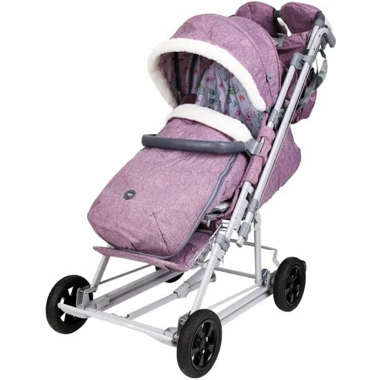 Санки-коляска Nika Ника детям 8-3Н вересковый
