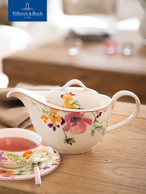 Чайник заварочный 620 мл, Mariefleur Tea, Villeroy & Boch, Премиум-Фарфор