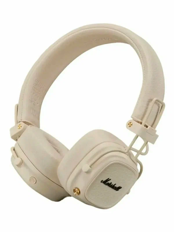 Беспроводные наушники Marshall Major V Cream | бежевый Bluetooth 5.3