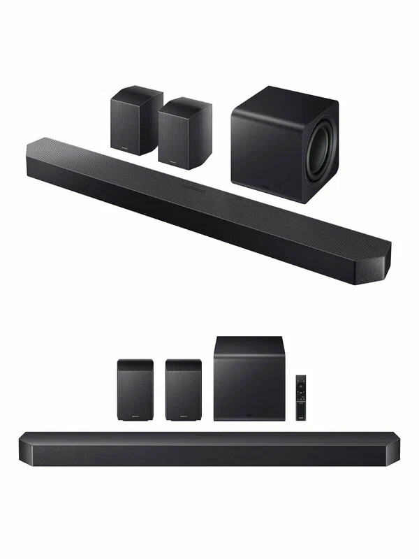Саундбар Samsung HW-Q990F/RU (2025), 4K/120, 11.1.4, Atmos, Game Mode, Q-Symphony, Автокалибровка, домашний кинотеатр