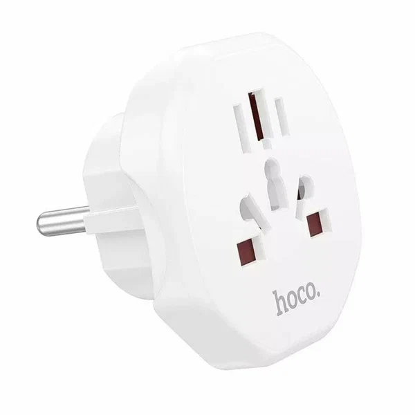 ISA переходник на все виды розеток, EU to CN/US/DE/UK/AU, 3520W, Серый