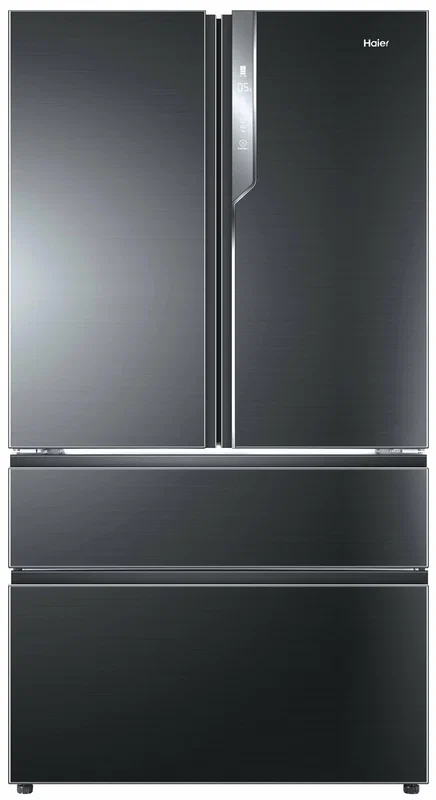 Многокамерный холодильник Haier HB25FSNAAARU, черный, 685л, инвертор