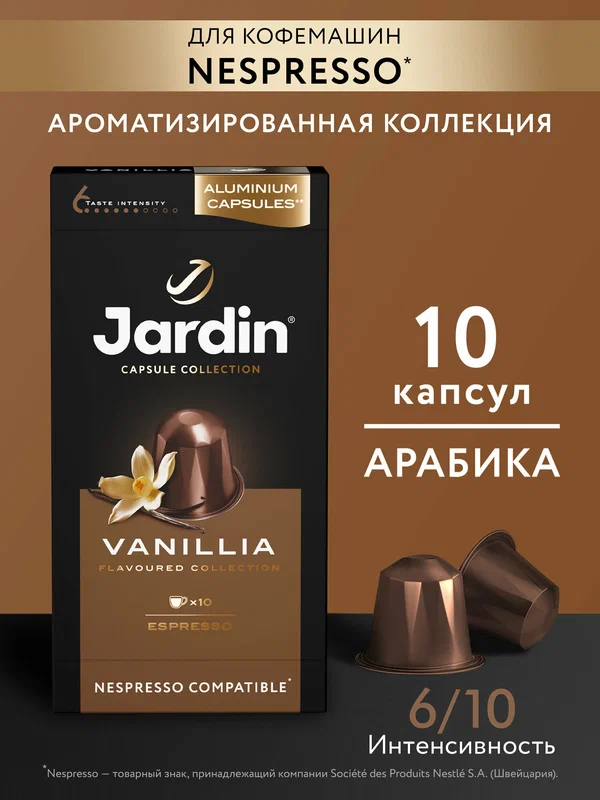 Кофе в капсулах Nespresso Vertuo бленд Odacio, 10 капсул