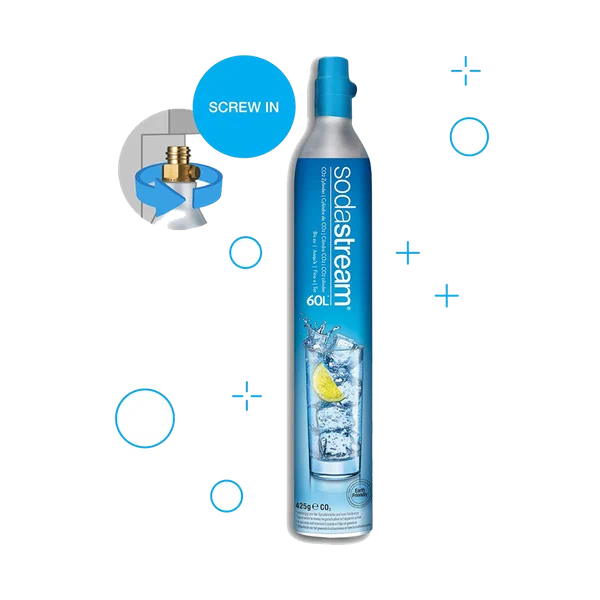 Баллон с углекислым газом Sodastream, вкручивающийся, для сифона