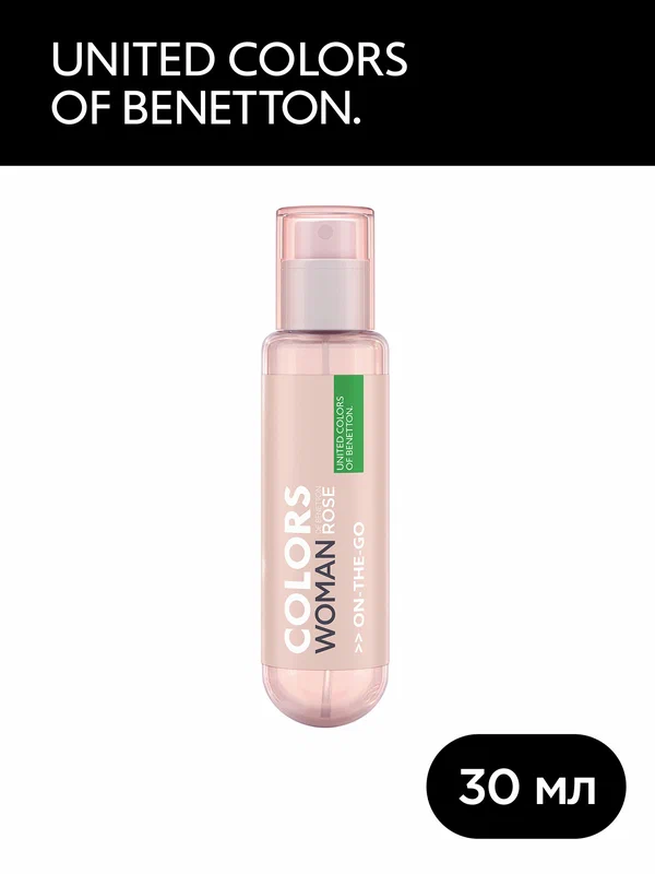 Benetton Туалетная вода женская Colors Woman Rose 30 мл