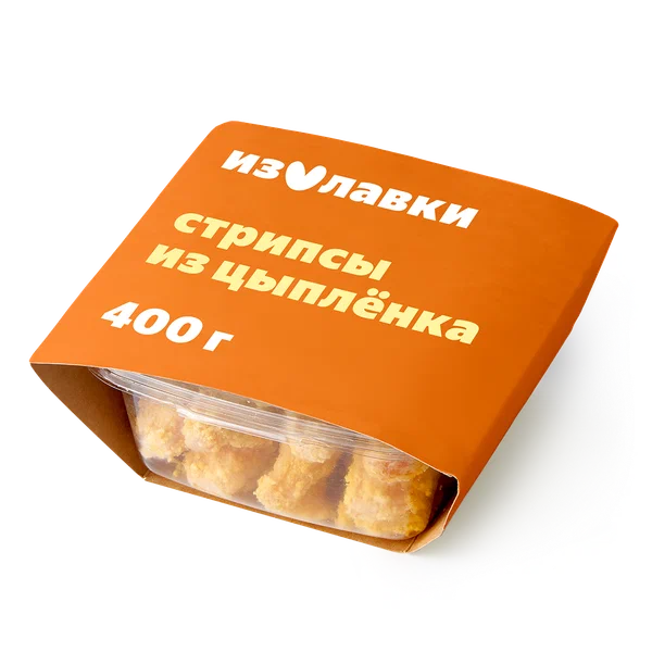Стрипсы куриные "Из Лавки", в панировке, замороженные, 400 г