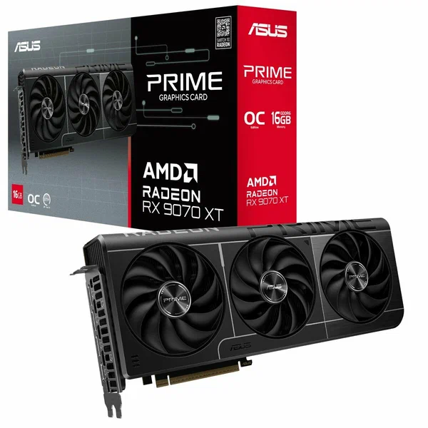 Видеокарта ASUS PRIME-RX9070XT-O16G