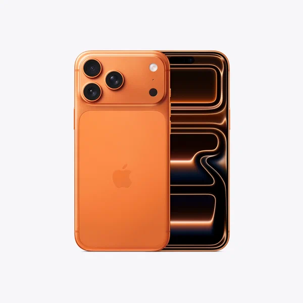 Смартфон Apple iPhone 17 Pro Max 1TB, (nano-SIM + eSim), Оранжевый/Cosmic Orange.