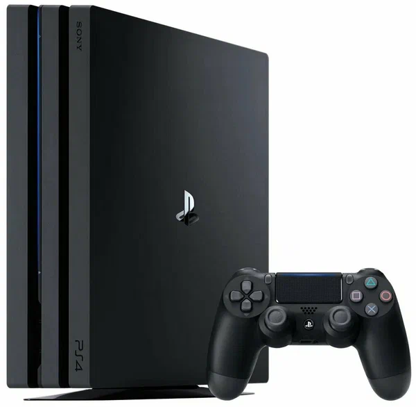 Игровая приставка Sony PlayStation 4 Pro 1000 ГБ HDD, черный
