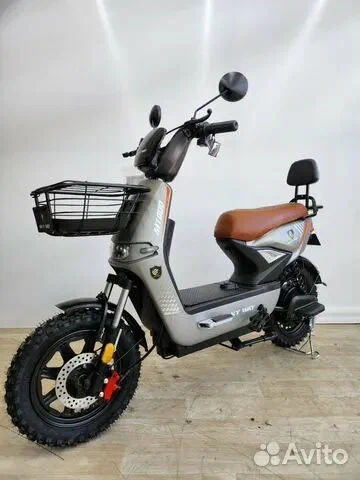 Электровелосипед SkyWay Samurai 1200w 16 радиус колес с NFS и круиз контролем на моторе (240w) Серый