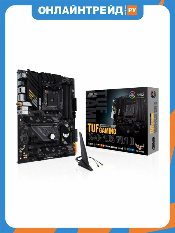 Материнская плата Asus TUF GAMING B550-PLUS WIFI II (AM4, ATX)