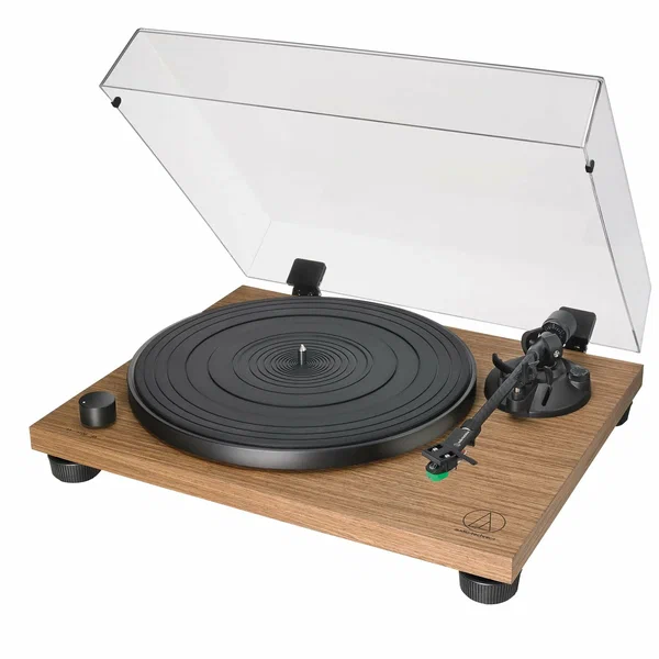 Виниловый проигрыватель Audio-Technica AT-LPW40WN, RCA, фонокорректор, коричневый