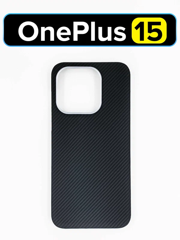 Карбоновый чехол MosSeller для OnePlus 15 с Магсейф, черный