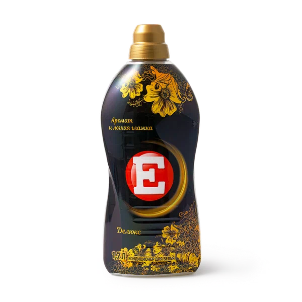 Кондиционер для белья E Deluxe, аромат и легкая глажка, 1.7 л