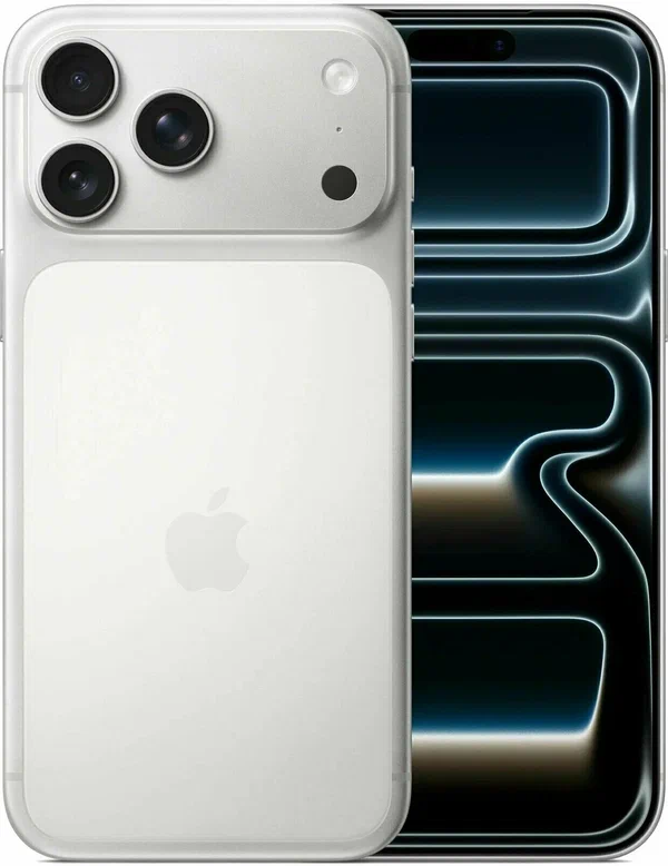 Смартфон Apple iPhone 17 Pro Max 1TB, (nanoSim + eSim), Cеребристый/Silver.