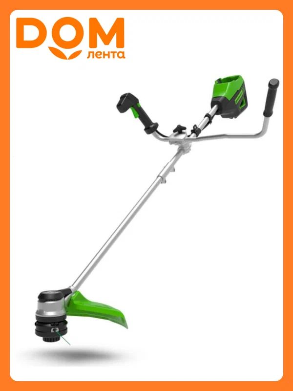 Триммер аккумуляторный Greenworks GD60BCB 60V 40 см бесщеточный