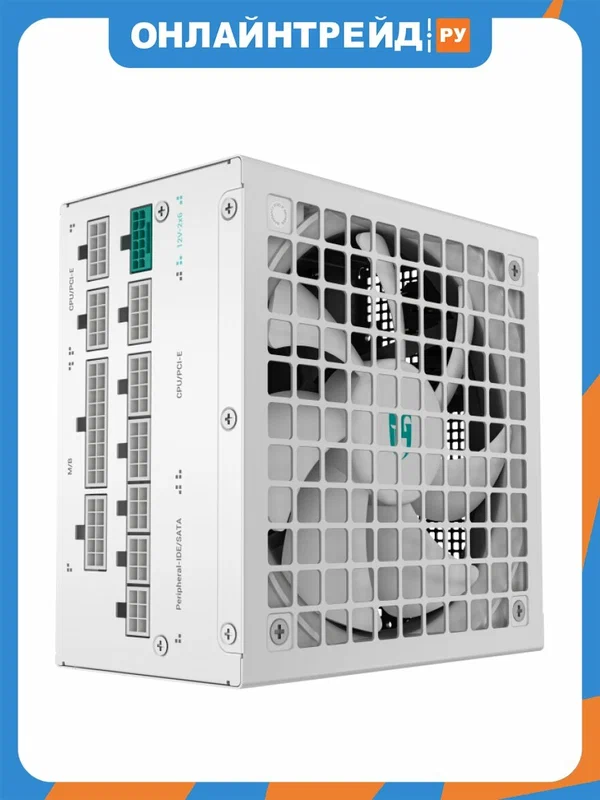 Блок питания Deepcool GAMERSTORM PN1000M, 1000W, 80+ Gold, ATX3.1, белый