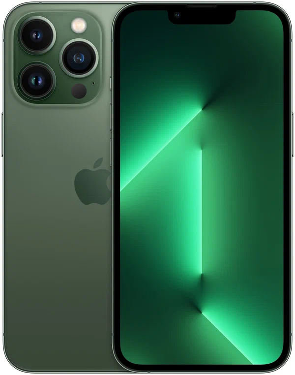Новый настоящий оригинал, iPhone 13 Pro Max 512 ГБ Новый неактивированный, Оригинал, Альпийский зелёный, большая память, Русский, Быстрая отправка