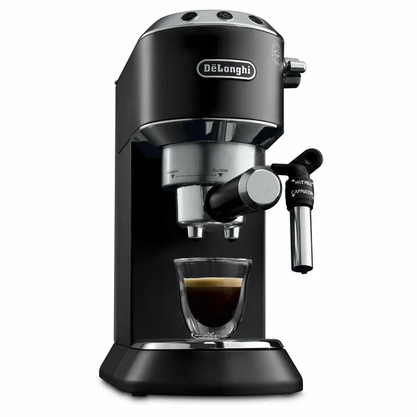 Кофеварка Delonghi EC685, 15 Бар, ручная подача пара, чёрный, для эспрессо