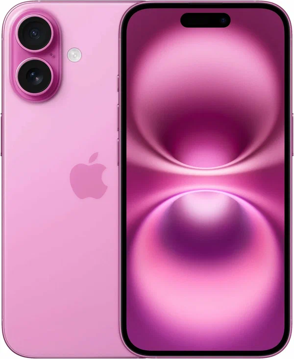 Смартфон Apple iPhone 16 Plus 512 Gb Dual: nano-sim, pink (розовый)