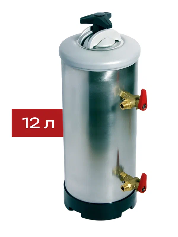 Смягчитель воды SILANOS LT12, 12 л, 1000 л/час, 1-8 бар, вода 6-25°C, 255x190x500 мм