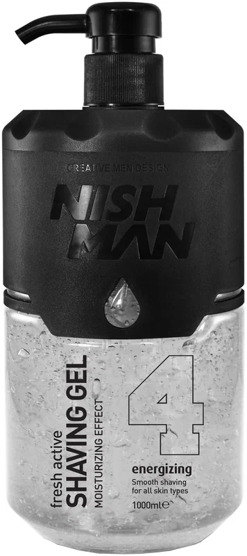 Гель для бритья Nishman Easy Shave, без спирта, для всех типов кожи