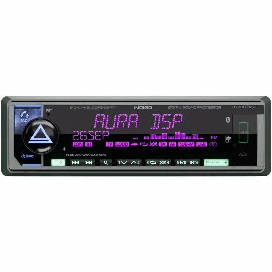 Автомагнитола Aura INDIGO-877DSP MkII