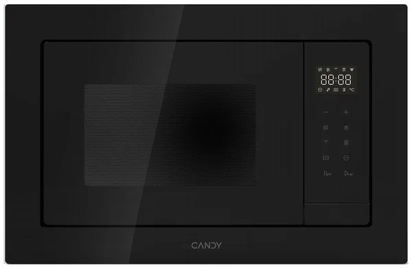 Встраиваемая микроволновка Candy CMXBTG218B, 800+1000Вт, гриль, черный, 21л