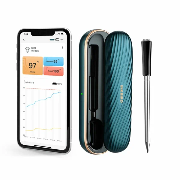Термометр кулинарный INKBIRD INT-11XB, 1 беспроводной щуп, поддержка Bluetooth