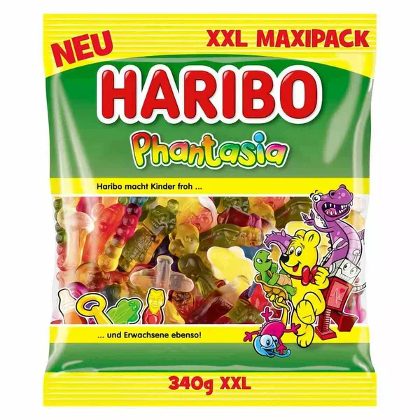 Мармелад Haribo "Phantasia", жевательный, фруктовый микс, 340г