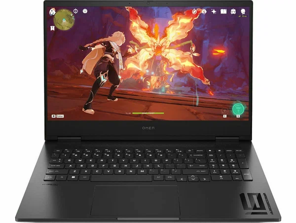 16" Игровой ноутбук HP Omen 16, 2560х1600 IPS 240Гц, Intel Core i7-14650HX (5.2 ГГц), RAM 16 ГБ DDR5, SSD 2048 ГБ, NVIDIA GeForce RTX 5060 (8ГБ), Windows 11 Pro + MS Office Pro, Черный, Русская раскладка