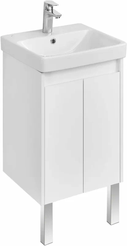 Тумба с раковиной Aquaton Сканди 45 1A2516K0SD010 подвесная, белая