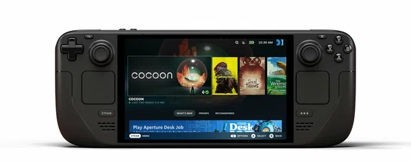 Valve Steam Deck - игровая приставка с OLED-экраном и поддержкой SteamOS 512 GB