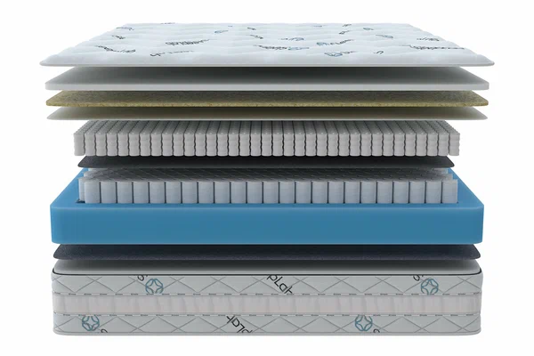 Матрас SLEEPLAB Double Spring, 160х200 см, независимые пружины, односторонний, средняя жесткость