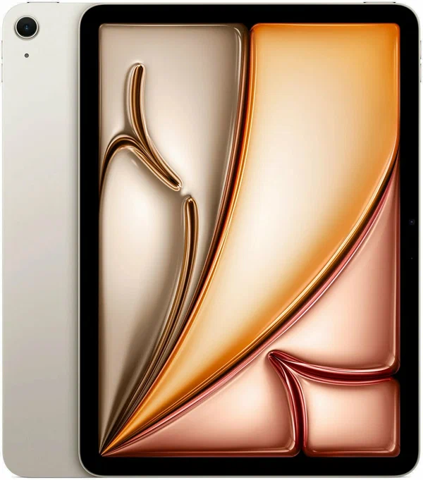11" Планшет Apple iPad Air 11 2025 M3, 128 ГБ, Wi-Fi, iPadOS, Starlight, без RuStore/MAX