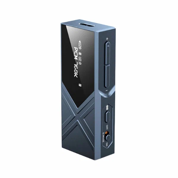 ЦАП FiiO KA17 blue usb-цап/усилитель для наушников, встроенный ЦАП, дисплей