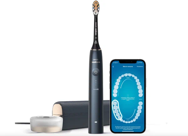 Звуковая зубная щетка Philips Sonicare 9900 Prestige, синий
