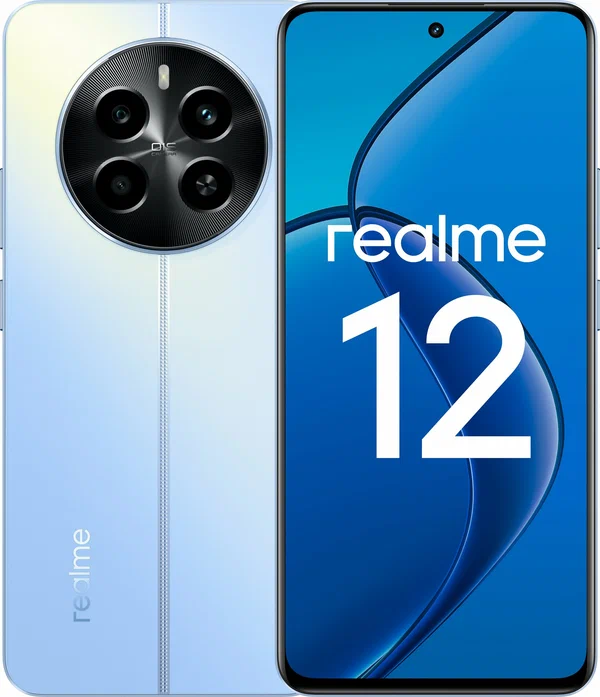 Смартфон Realme 12 (RMX3871) 8Gb/256Gb Голубой Рассвет (Snapdragon 685) ЕАС