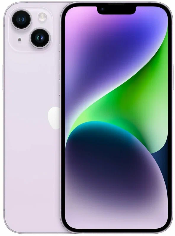 Смартфон Apple iPhone 14 Plus 256 ГБ, Dual: eSIM + eSIM, Purple/Фиолетовый