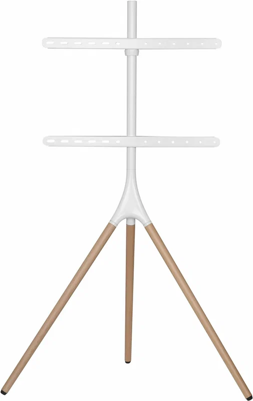 Подставка для телевизора Cactus CS-ST1246WTBCH белый/береза 45"-65" макс.32кг напольный