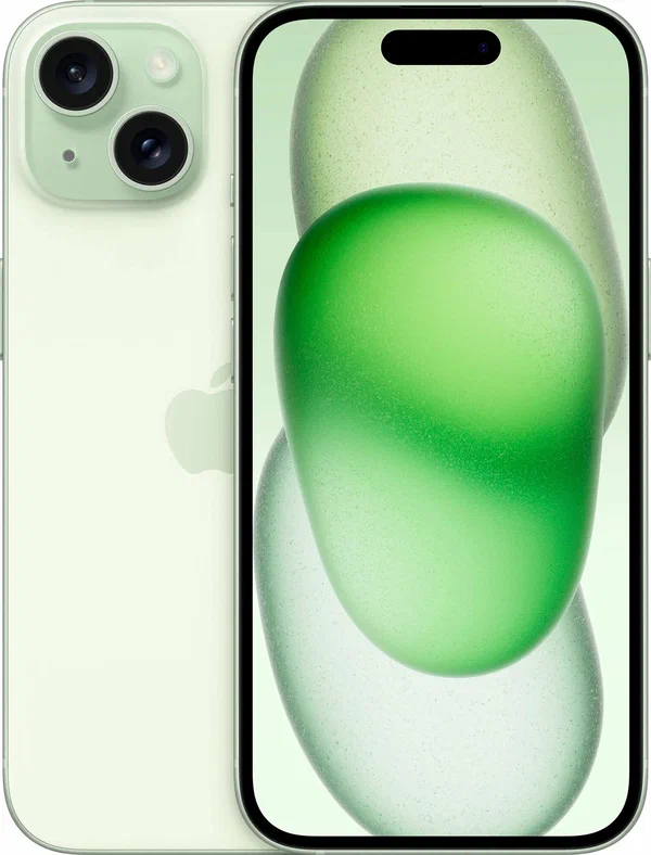 Смартфон Apple iPhone 15 128 ГБ, Dual: nano SIM + eSIM, Green