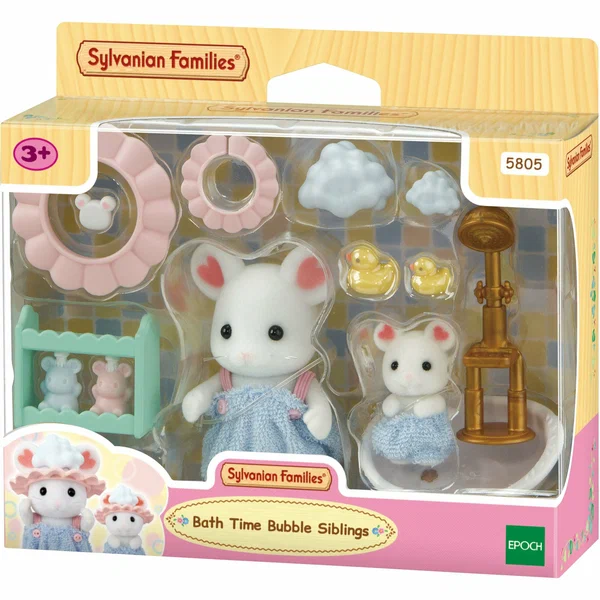 Sylvanian Families “Зефирные мышата и набор для купания”