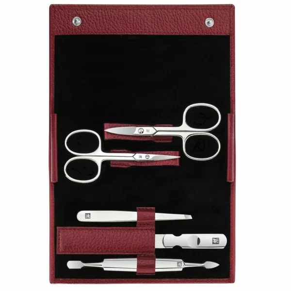 Маникюрный набор 10 пр. INOX черный отделка "крокодил", Zwilling J.A. Henckels 97509-004