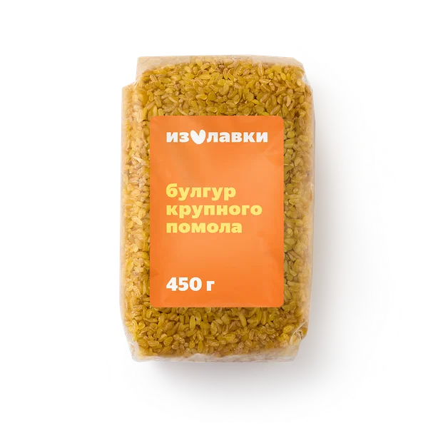 Булгур крупного помола «Из Лавки», пшеничный, для варки, 450 г