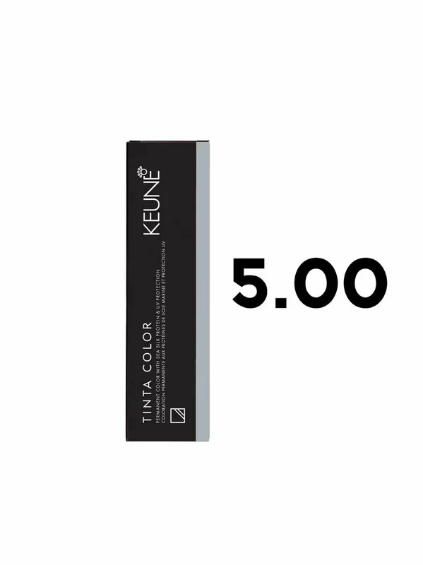 Keune Tinta Color 5.00 - Стойкая краска для седых волос светлый шатен 60 мл
