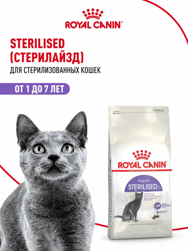 Сухой корм для кошек Royal Canin Gastrointestinal Fibre Response ветеринарный при запорах, 350 г